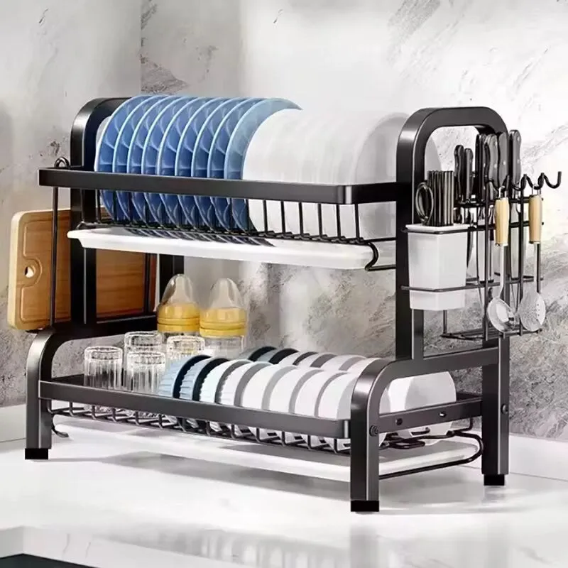 2-Tier Dish Drying Rack