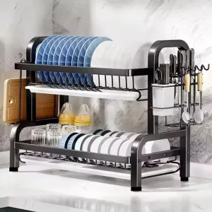 2-Tier Dish Drying Rack