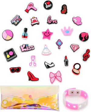 25 75 Shoe Charms for Teen Girls Gift Different Cute Clog Charms for Women Decorations Pins for Clog Shoes Rubber Charms Accessories for Kids Adults Boys Easter Christmas Birthday Party Gifts
