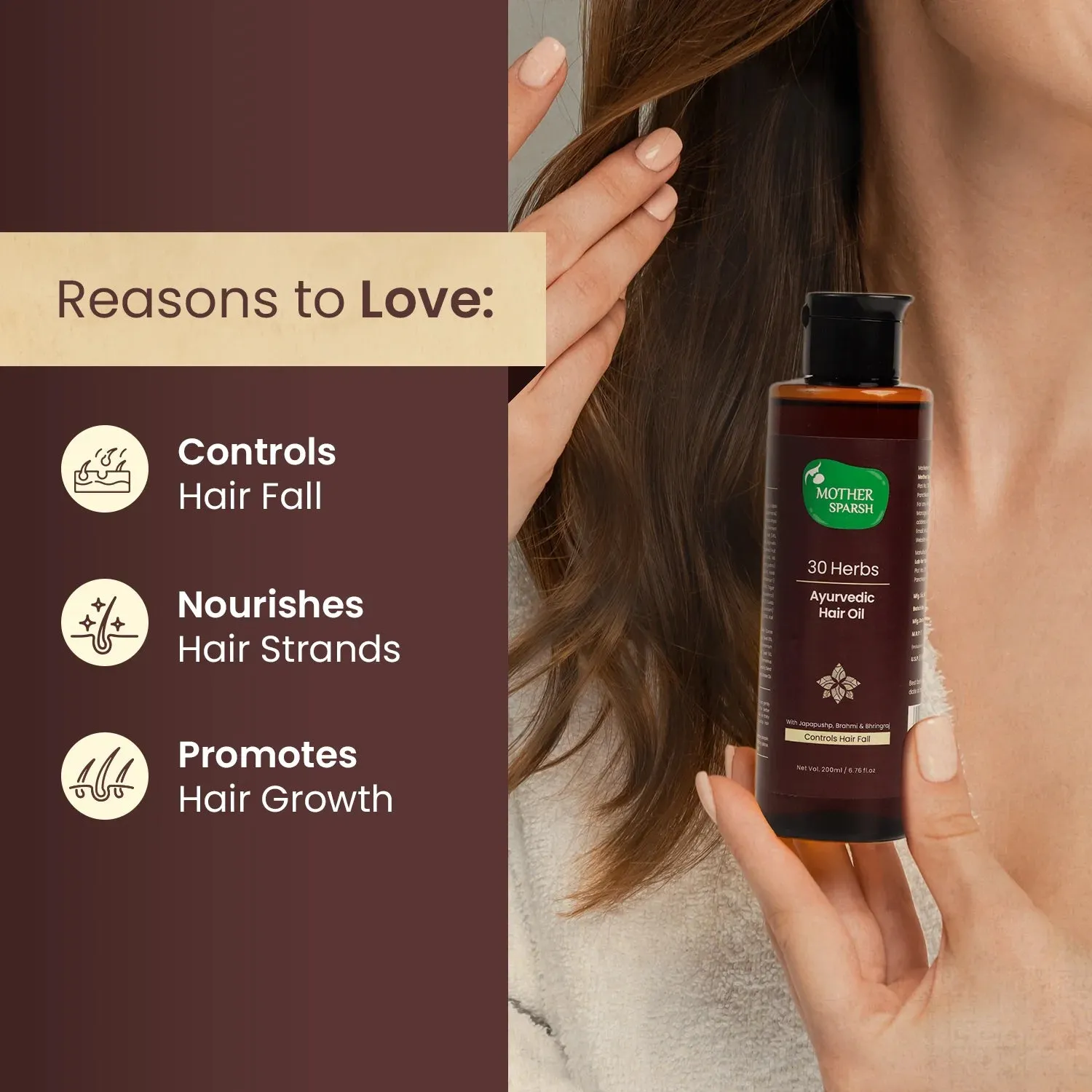 30 Ayurvedic Herbs Hair Oil - 200ml