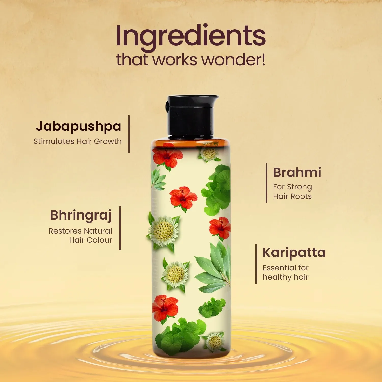 30 Ayurvedic Herbs Hair Oil - 200ml