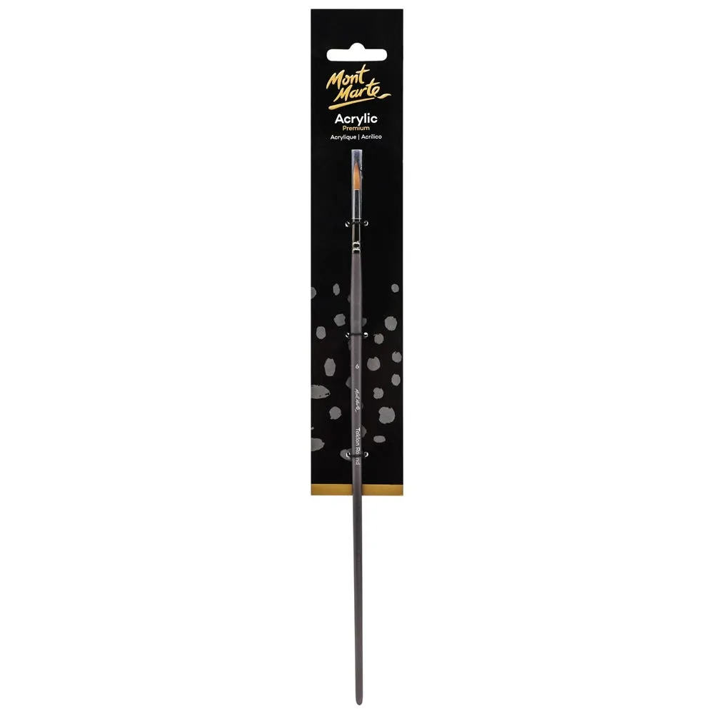 Artist Acrylic Brush Taklon Round 6