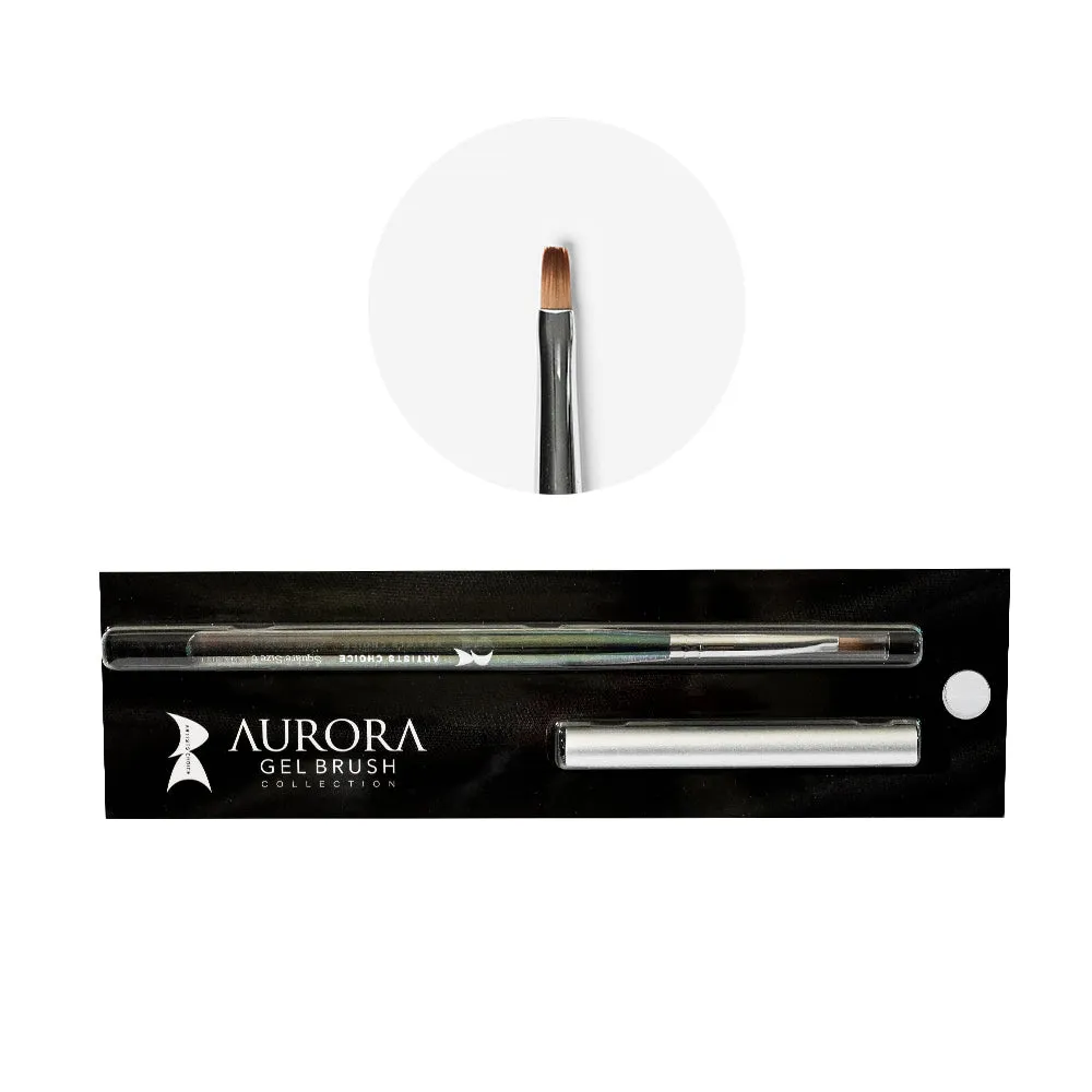 Artists Choice Aurora Gel Brush - Size 6 Square