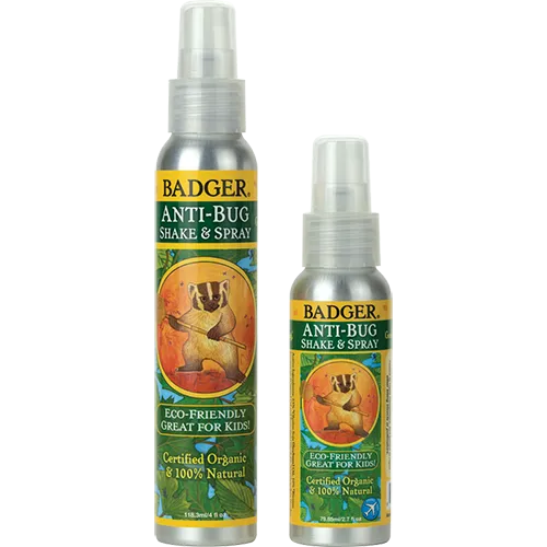 Badger Anti Bug Shake & Spray Travel Size 2.7oz