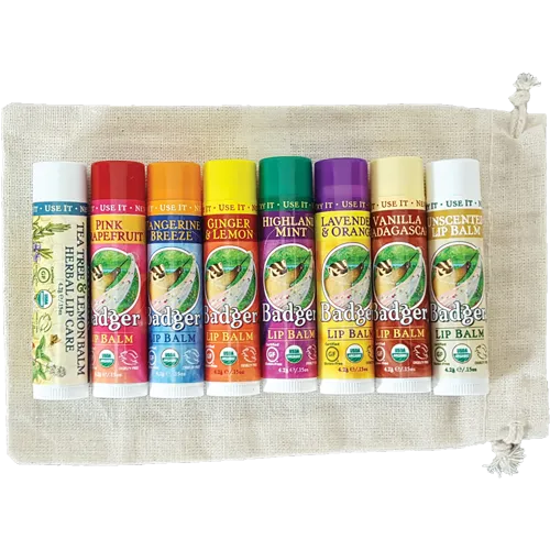 Badger Lip Balm Sticks