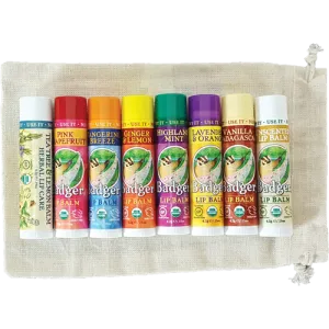 Badger Lip Balm Sticks