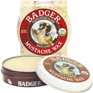 Badger Mustache Wax