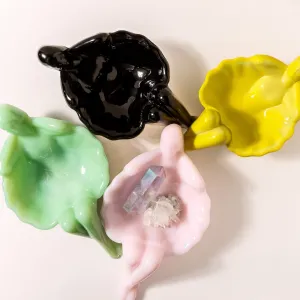 Bathing Beauty Glass Catch All Dish