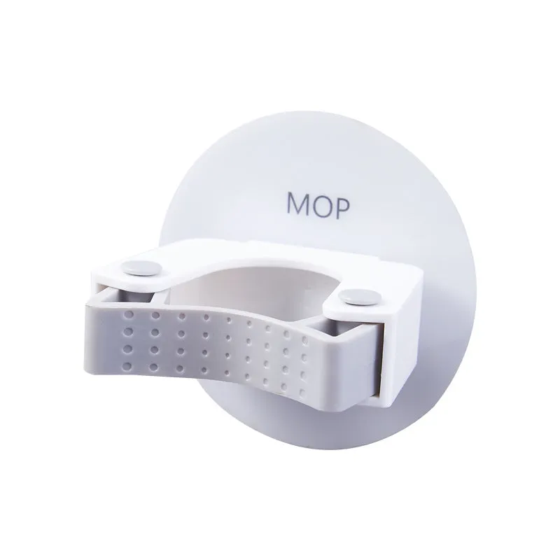 Bathroom Mop-free Mop Clip Artifact Bathroom Mop Holder Wall Mount