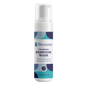 Because Foaming Feminine Wash