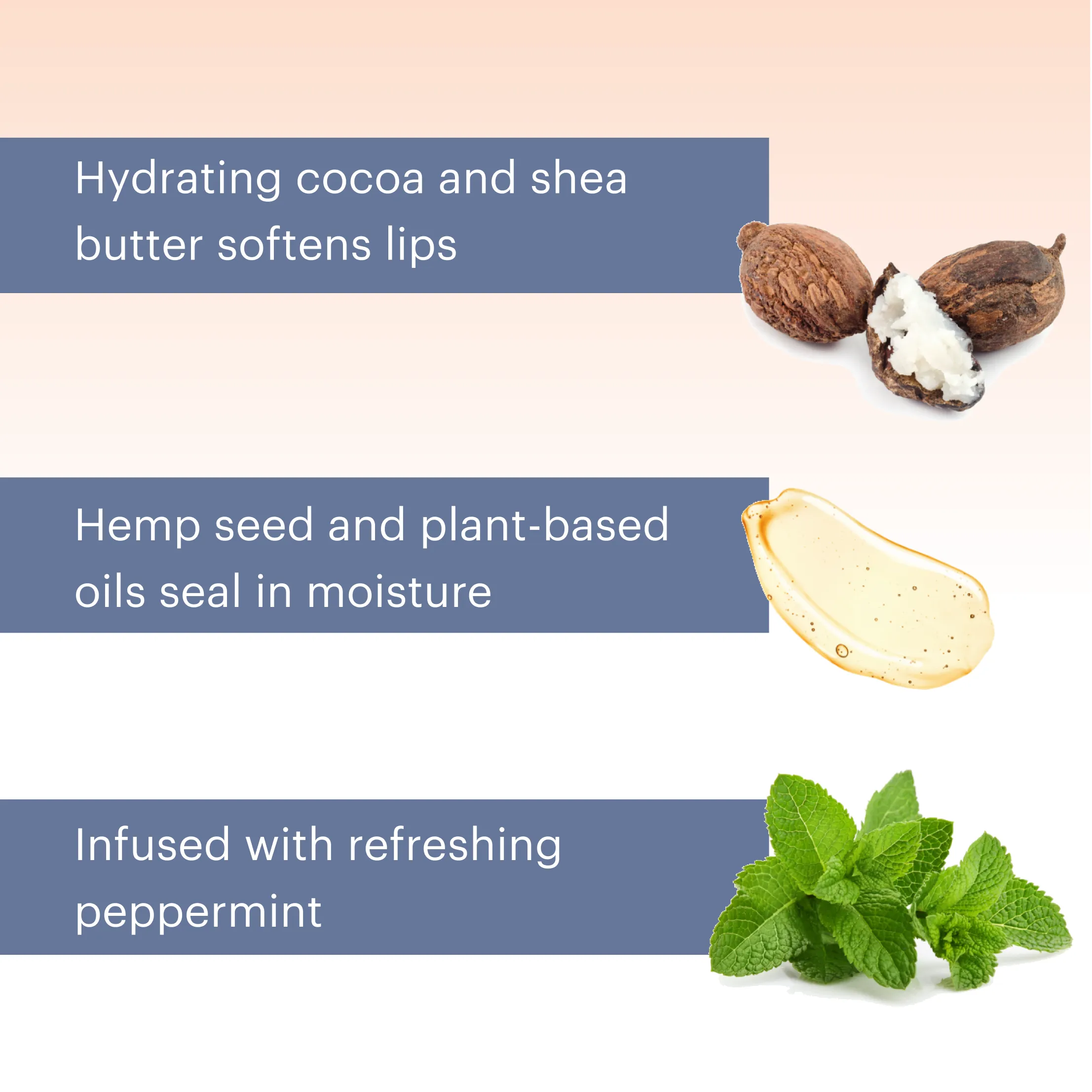 Because Hemp Extract Hydrating Lip Balm