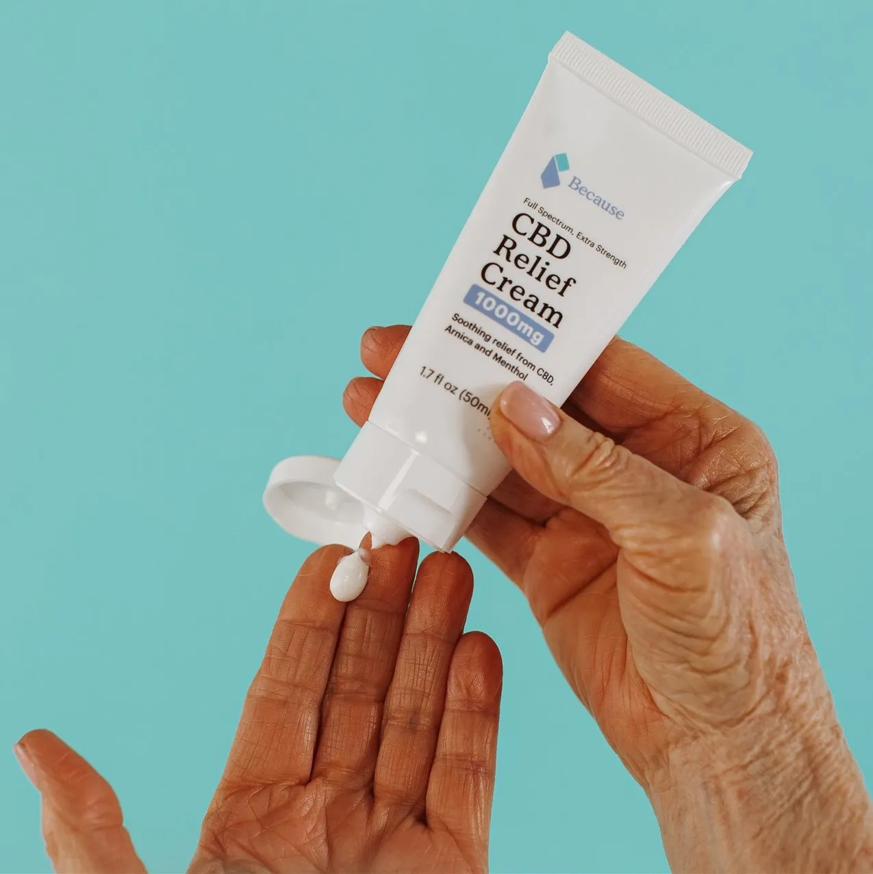 Because Hemp Extract Relief Skin Cream