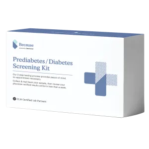 Because Prediabetes / Diabetes Screening Kit