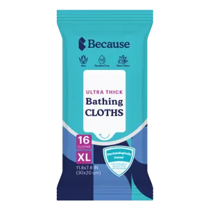 Because Ultra Thick Bathing Cloths
