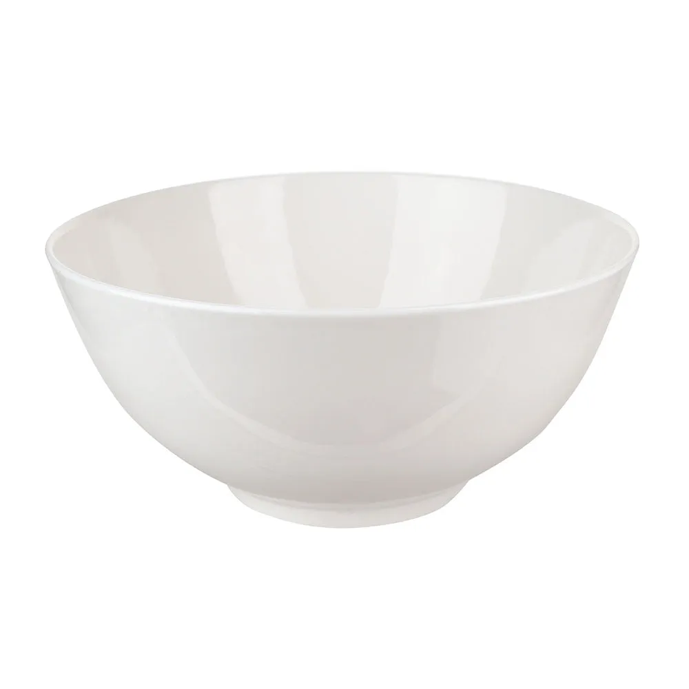 Bone China Noodle Bowl 23cm White