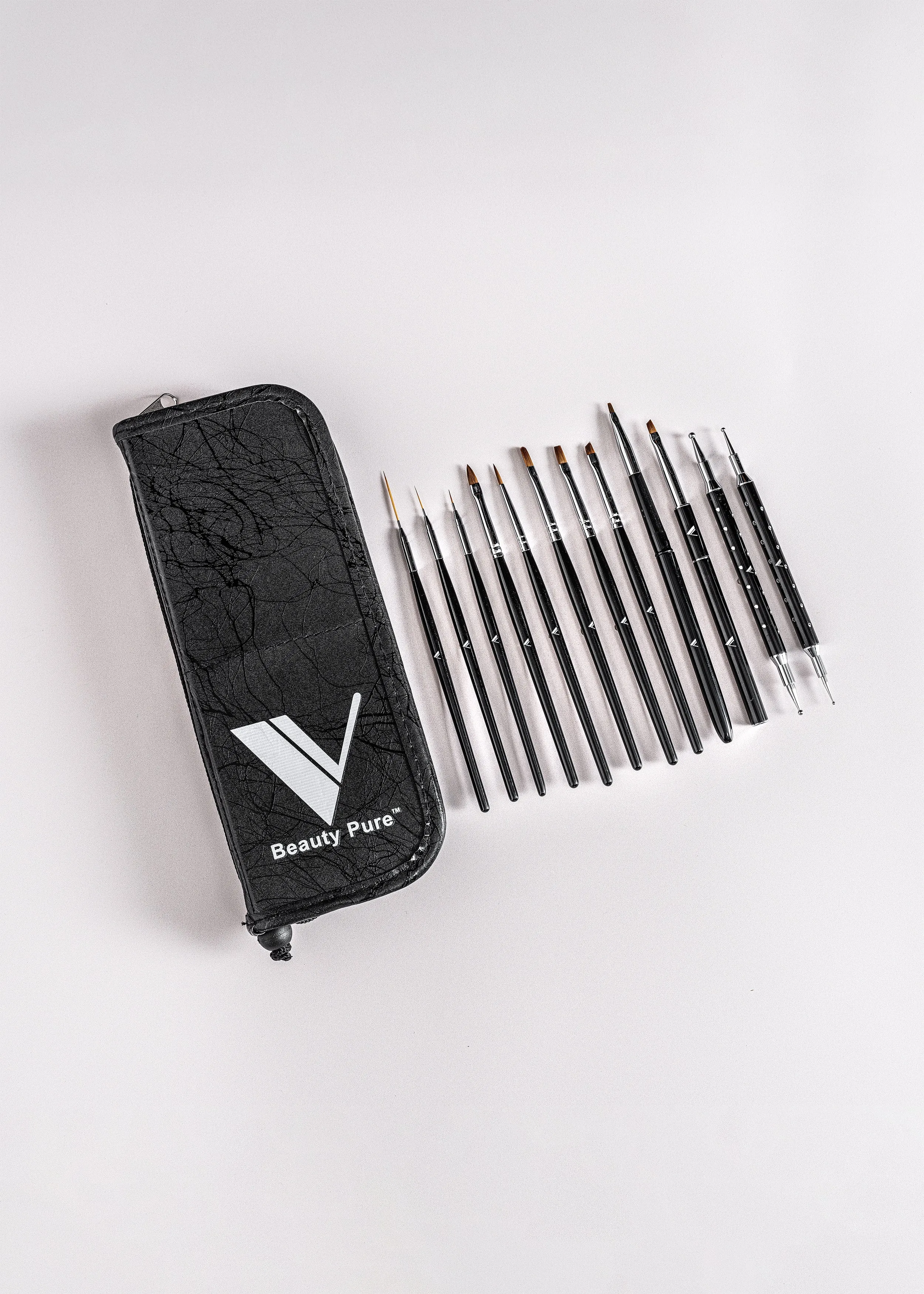 Brush and Tool Kit With Carrying Case