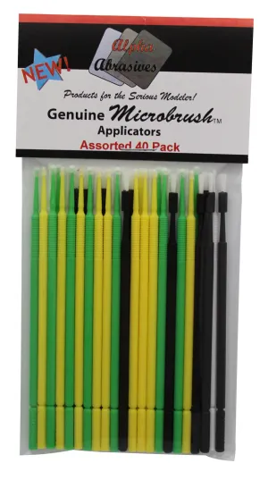 Brush - Micro - Assorted -40 Pack