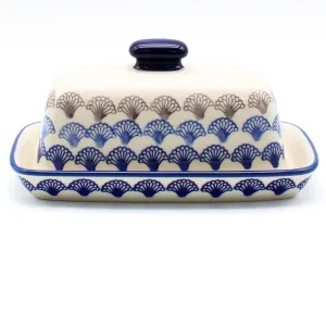 Butter Dish in Seashells