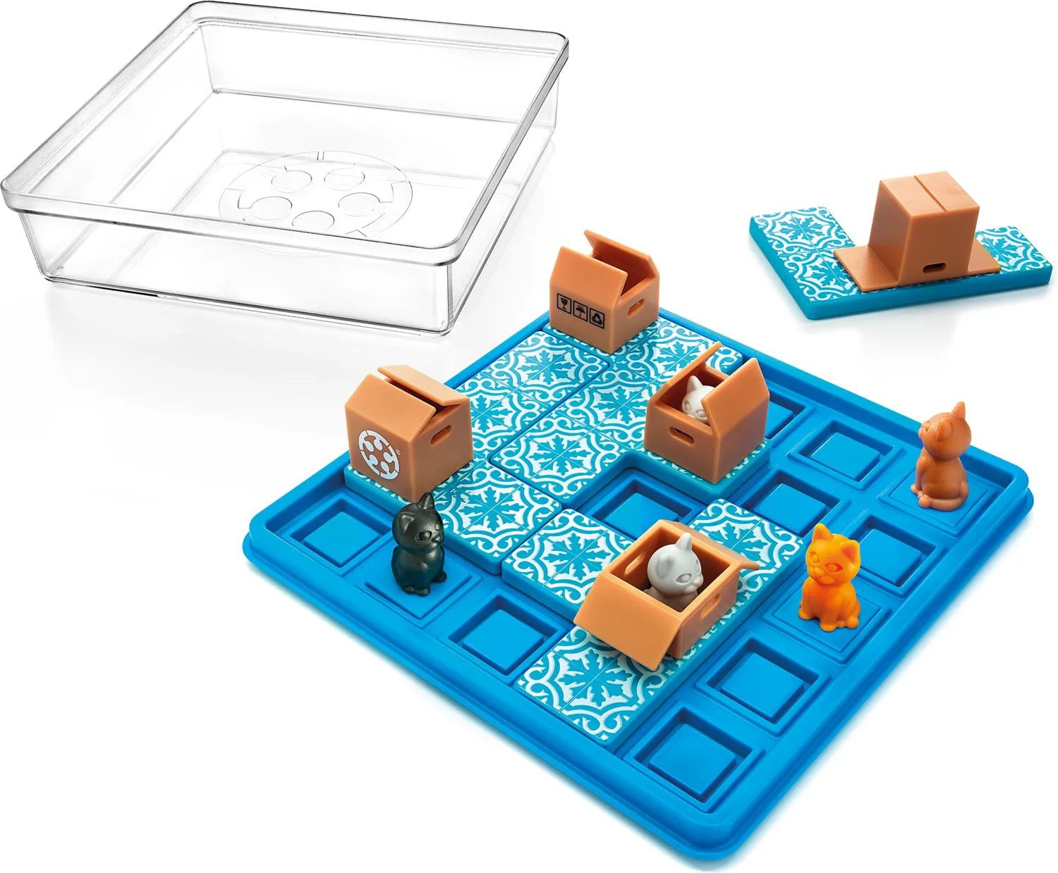 Cats & Boxes Logic Game