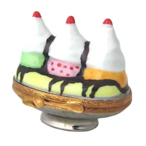 Chocolate Banana Split Food