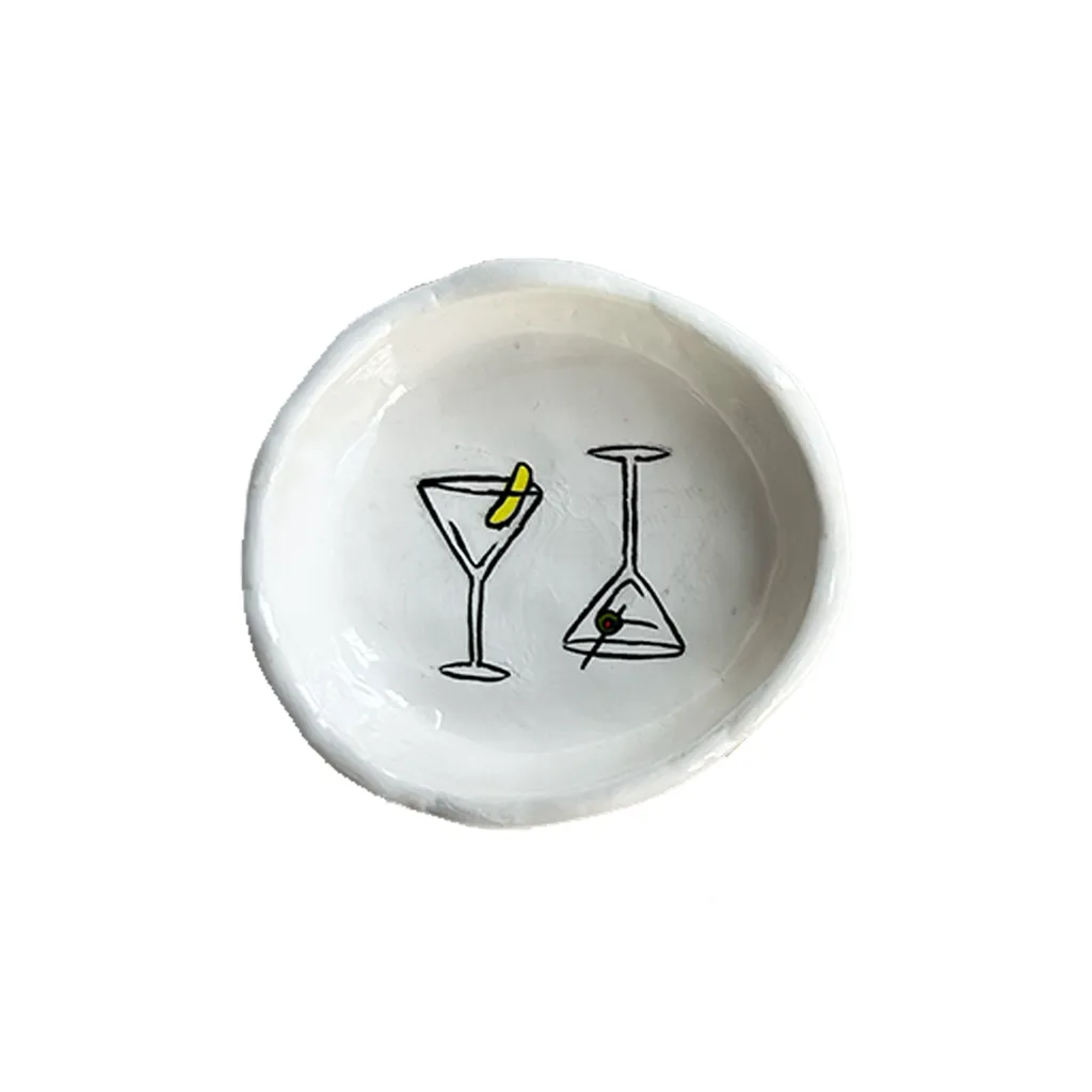 Double Martini Dish
