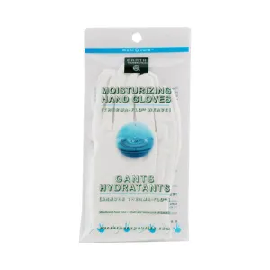 Earth Therapeutics White Moisture Gloves (1x1PAIR)