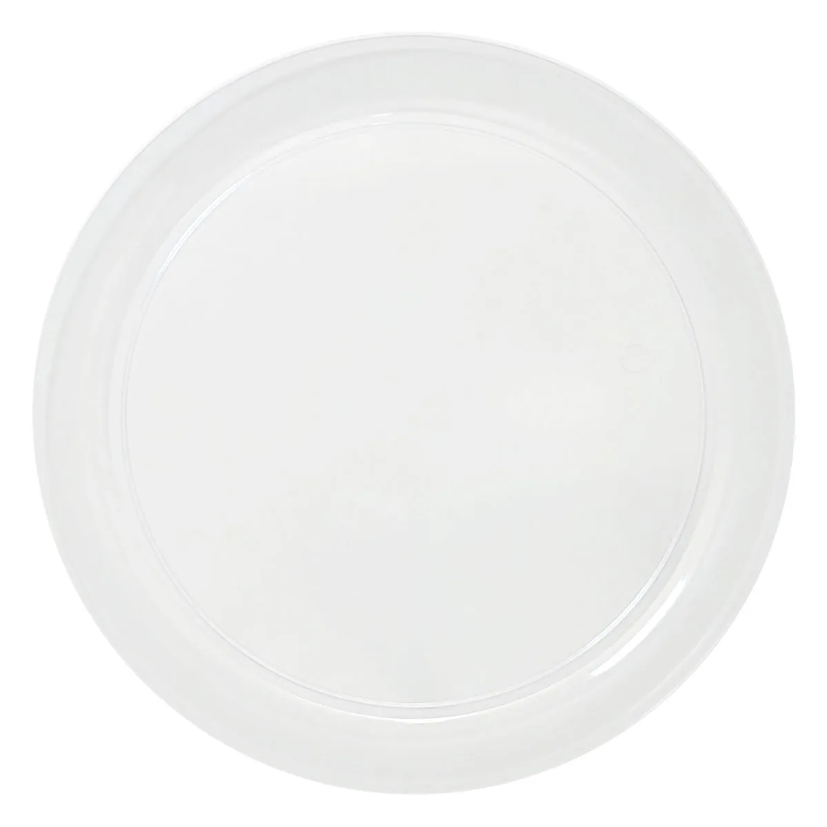 Elegant Living Clear Dinner Plates 10" | 60ct