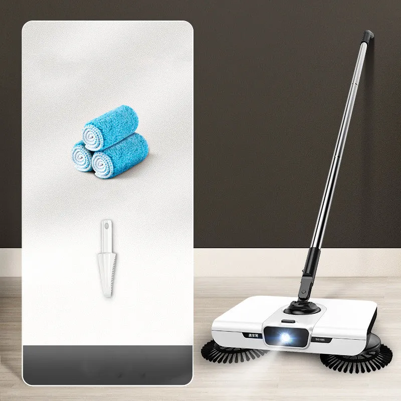 Hand Push Sweeper Broom Wiper, Mopping