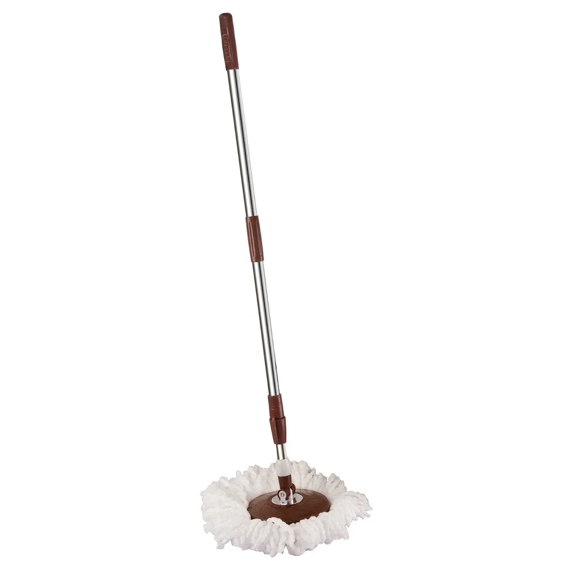 Kleeno Max Clean Deluxe Spin Mop Bucket with Soap Dispenser