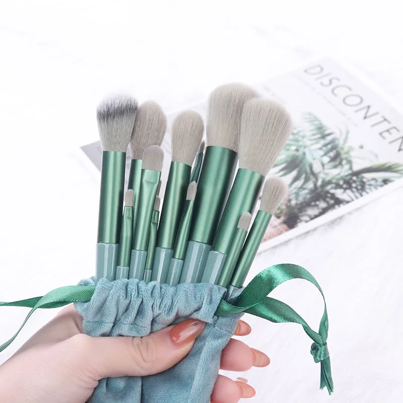 Makeup brush set eye shadow loose powder blush eyebrow brush contour foundation lip brush full set of brushes