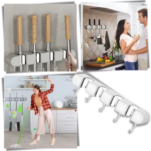 Multifunctional Broom Holder