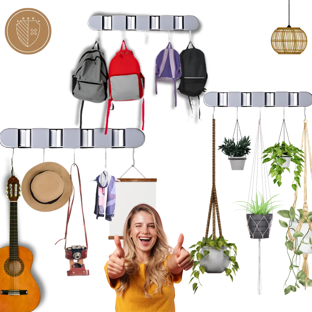 Multifunctional Broom Holder