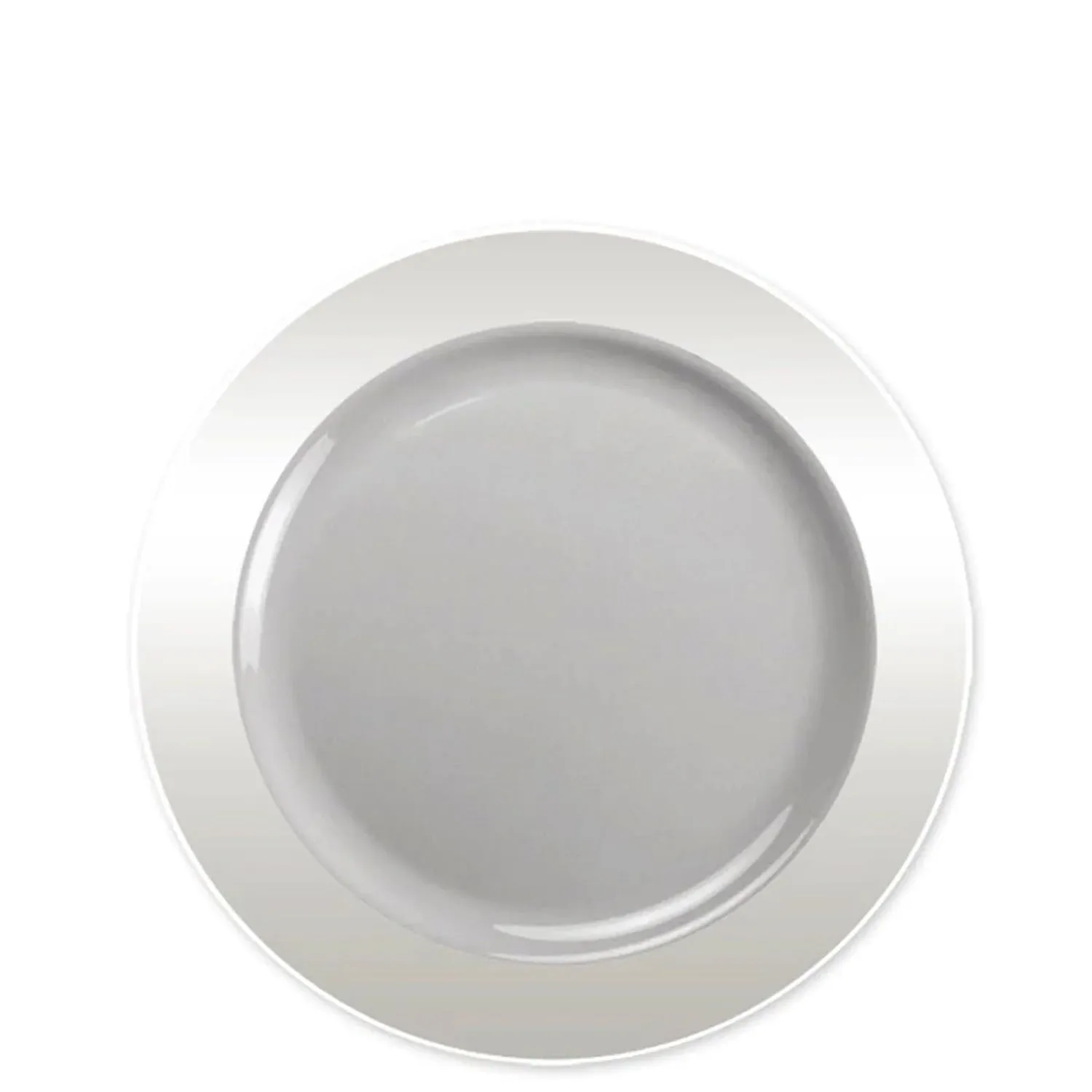 "BULK" Magnificence Heavy weight 9" Plastic Dinner Plate Value pack Clear