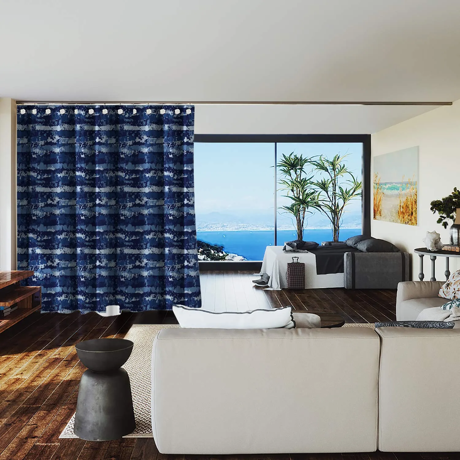 Room Divider Curtain, 8ft Tall X 5ft Wide