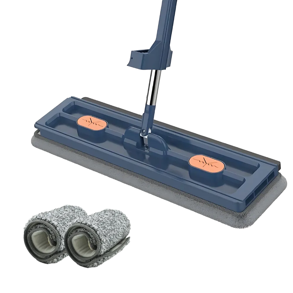 Self-wringing Flat Mop With Bucket