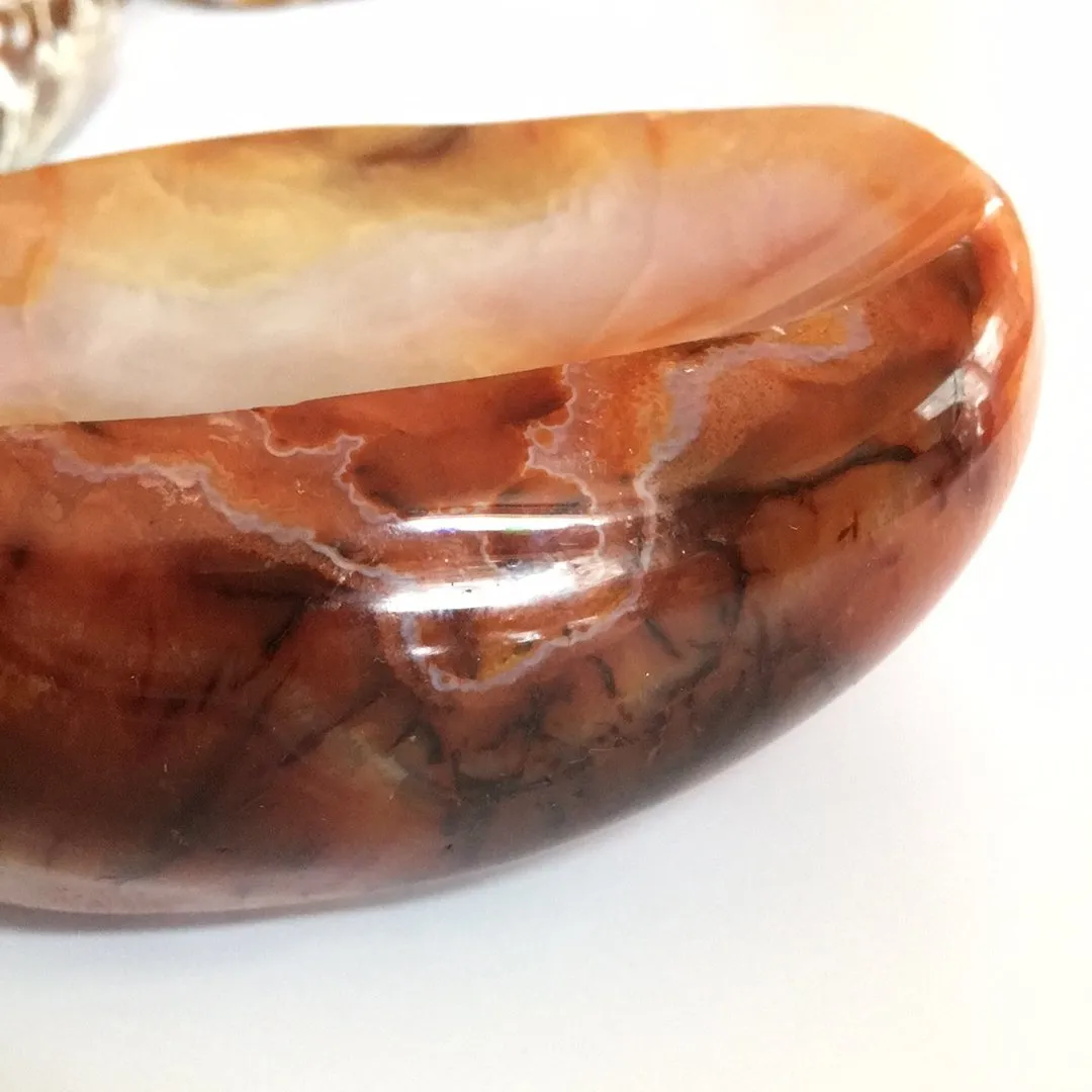 Simply Beautiful Carnelian Dish