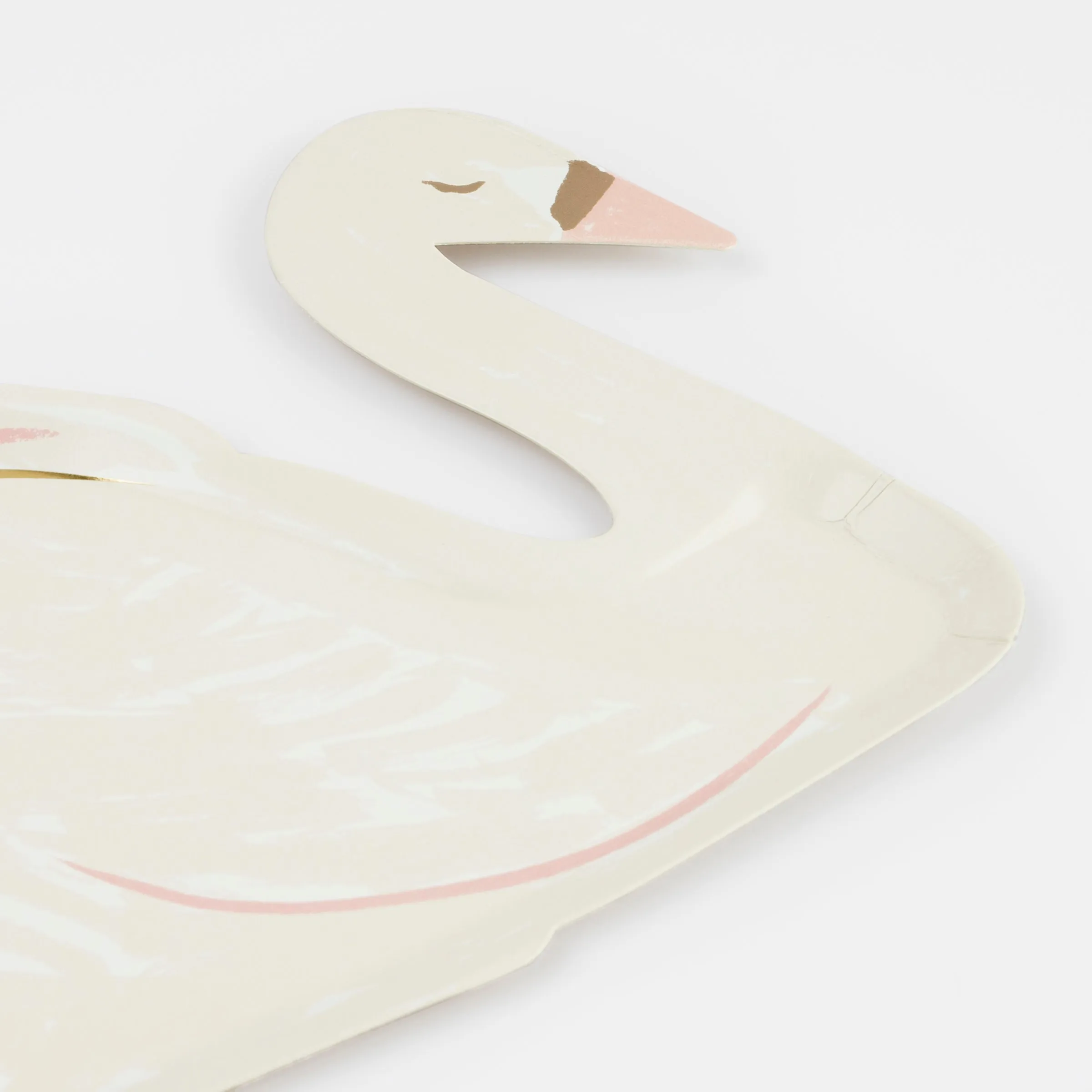 Swan Shaped Plates (x 8)
