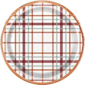 Thanksgiving Elegant Paper Plates 9" | 8 ct