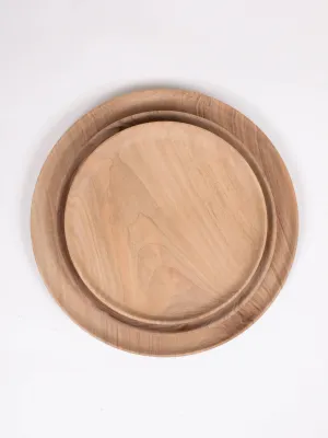 Walnut Wood Plates