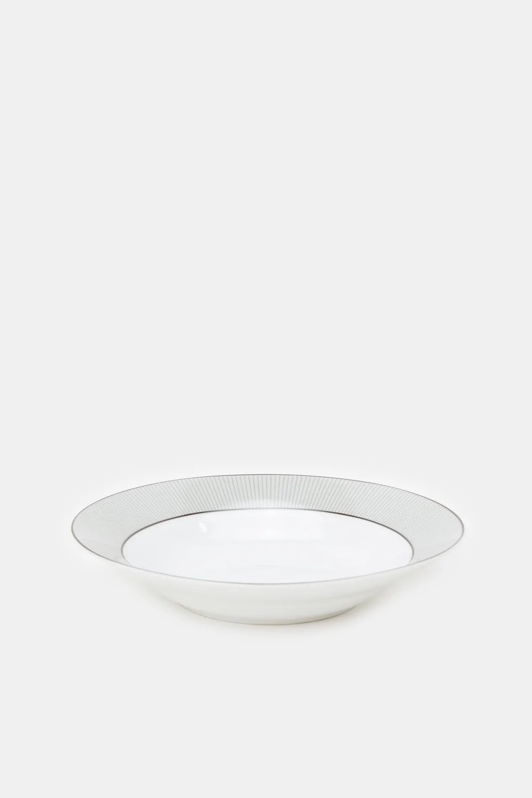 White Geometirc Dinner Set (20 Piece)