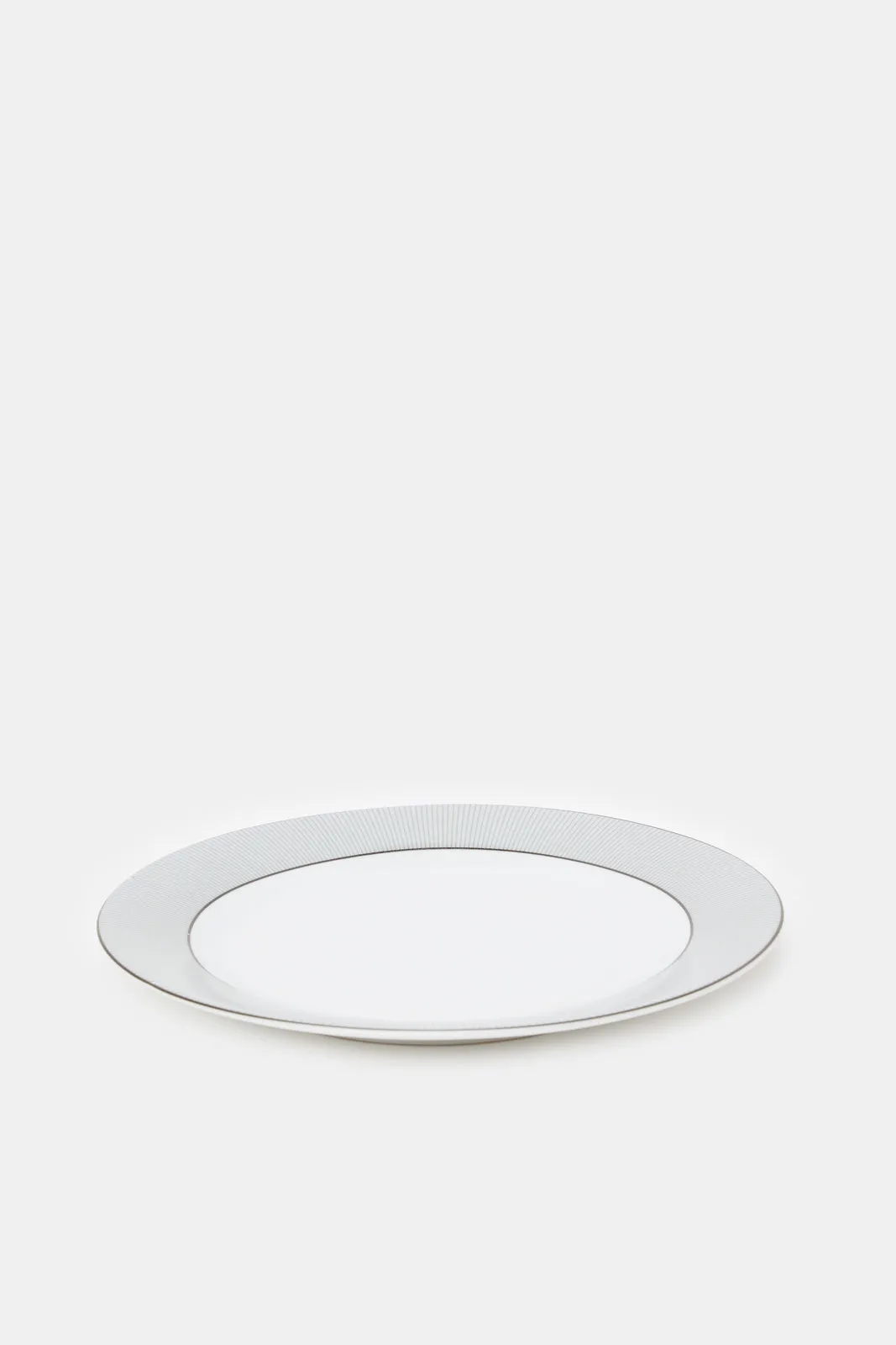 White Geometirc Dinner Set (20 Piece)