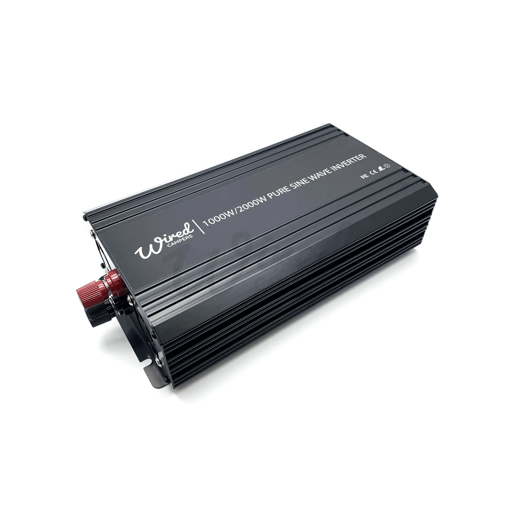 Wired Campers 1000W Pure Sine Wave Mains Inverter - UK Sockets - 12V/230V 50HZ