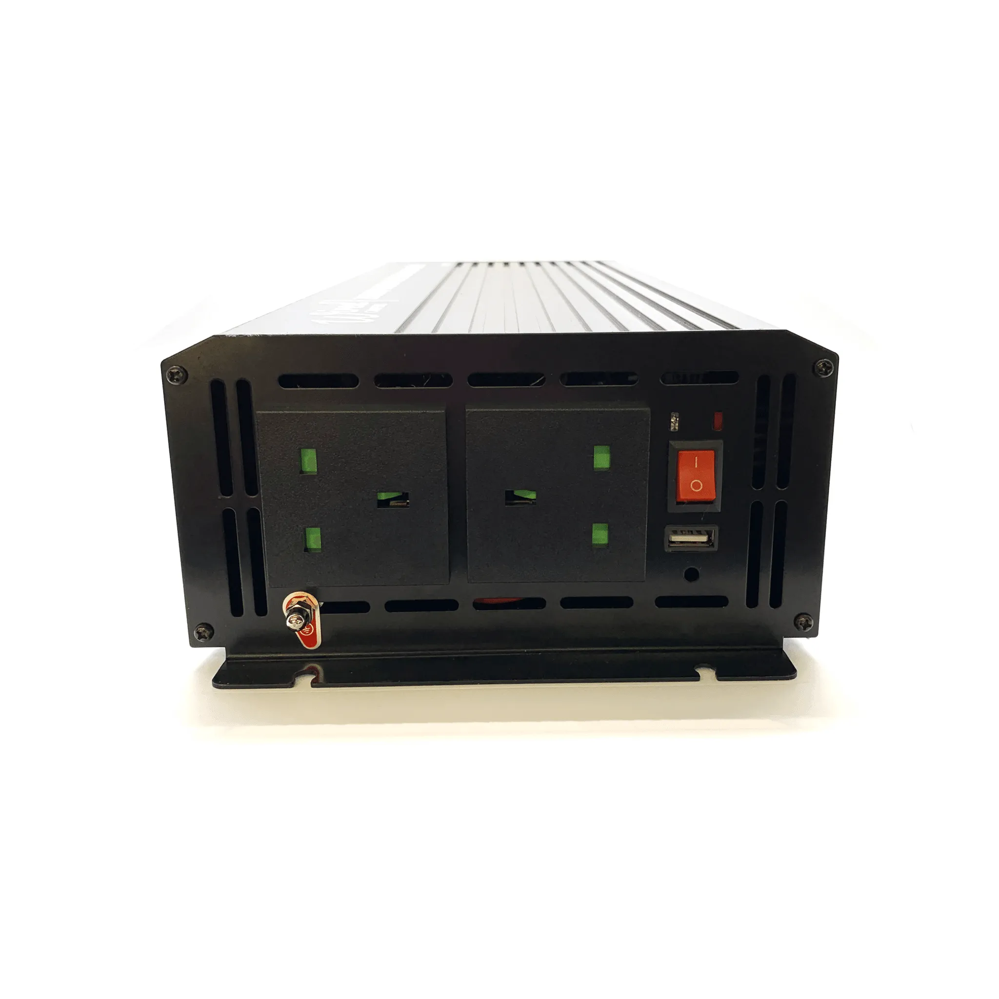 Wired Campers 2000W Pure Sine Wave Mains Inverter - UK Sockets - 12V/230V 50HZ