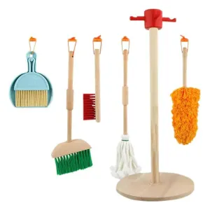 Wooden Cleaning Toys Set