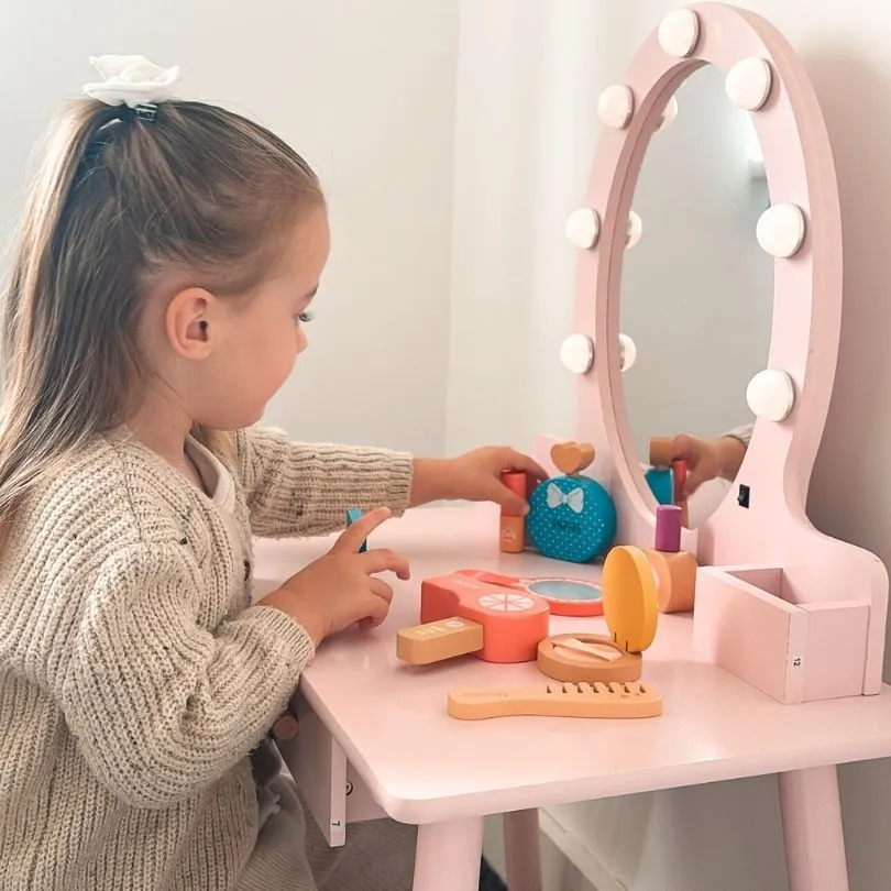 Wooden Makeup Set - Toy Make Up