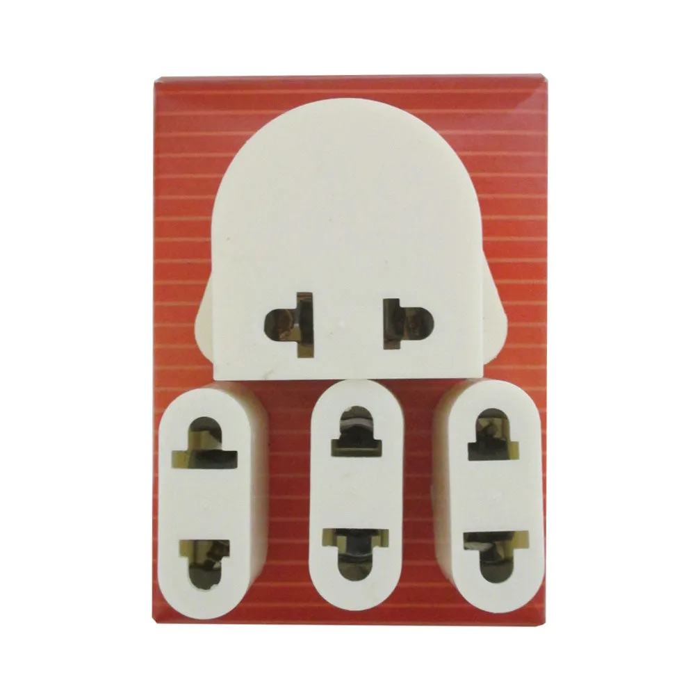World Travel Voltage Converter Adapter Kit 50-1600 Watt Plug Power Charger Us Eu